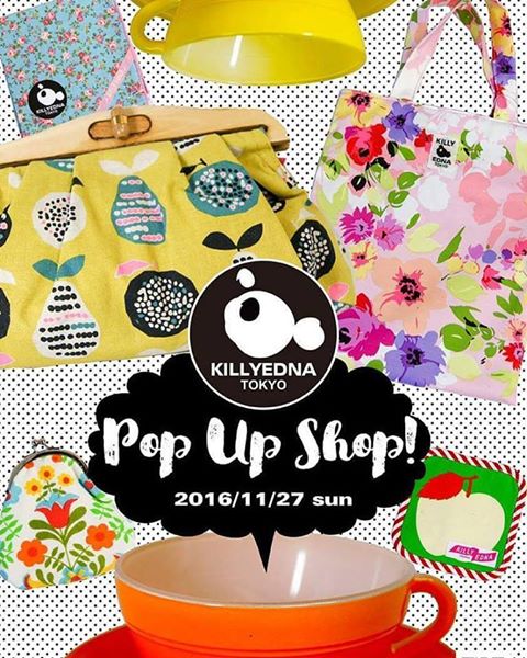 12/23(祝)、「Pop-up Store @ 吾妻橋パーラー」