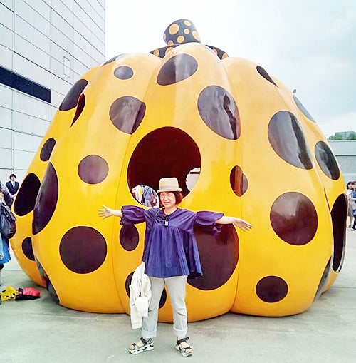 草間彌生展「わが永遠の魂」行ってきました=!