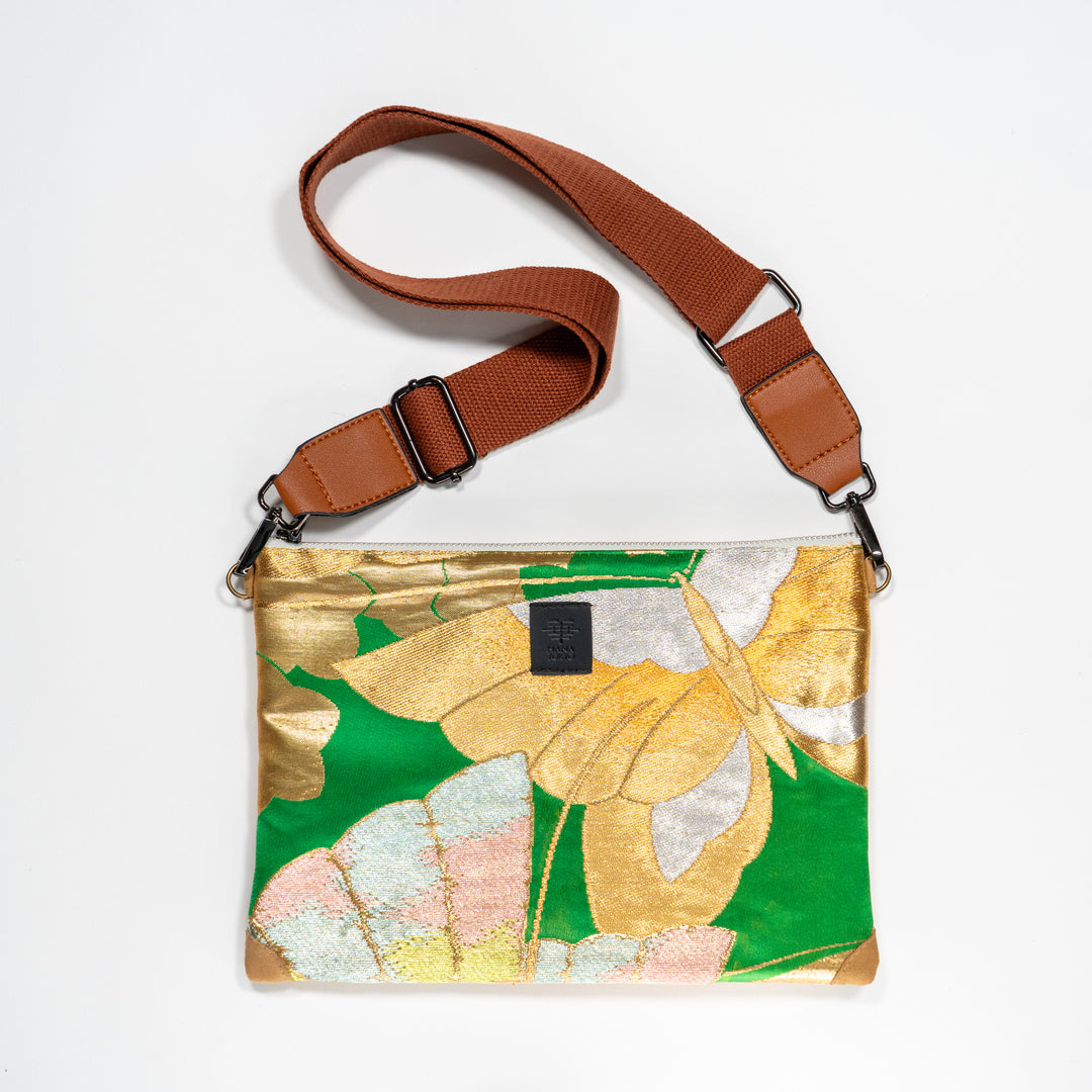 【HANA TOKYO】ポーチラージ / 蝶グリーン