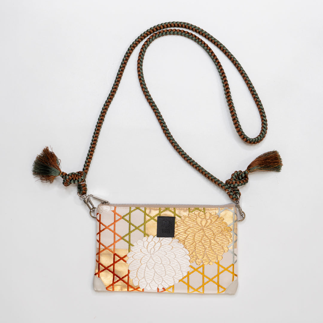 【HANA TOKYO】ポーチミディアム / 白菊