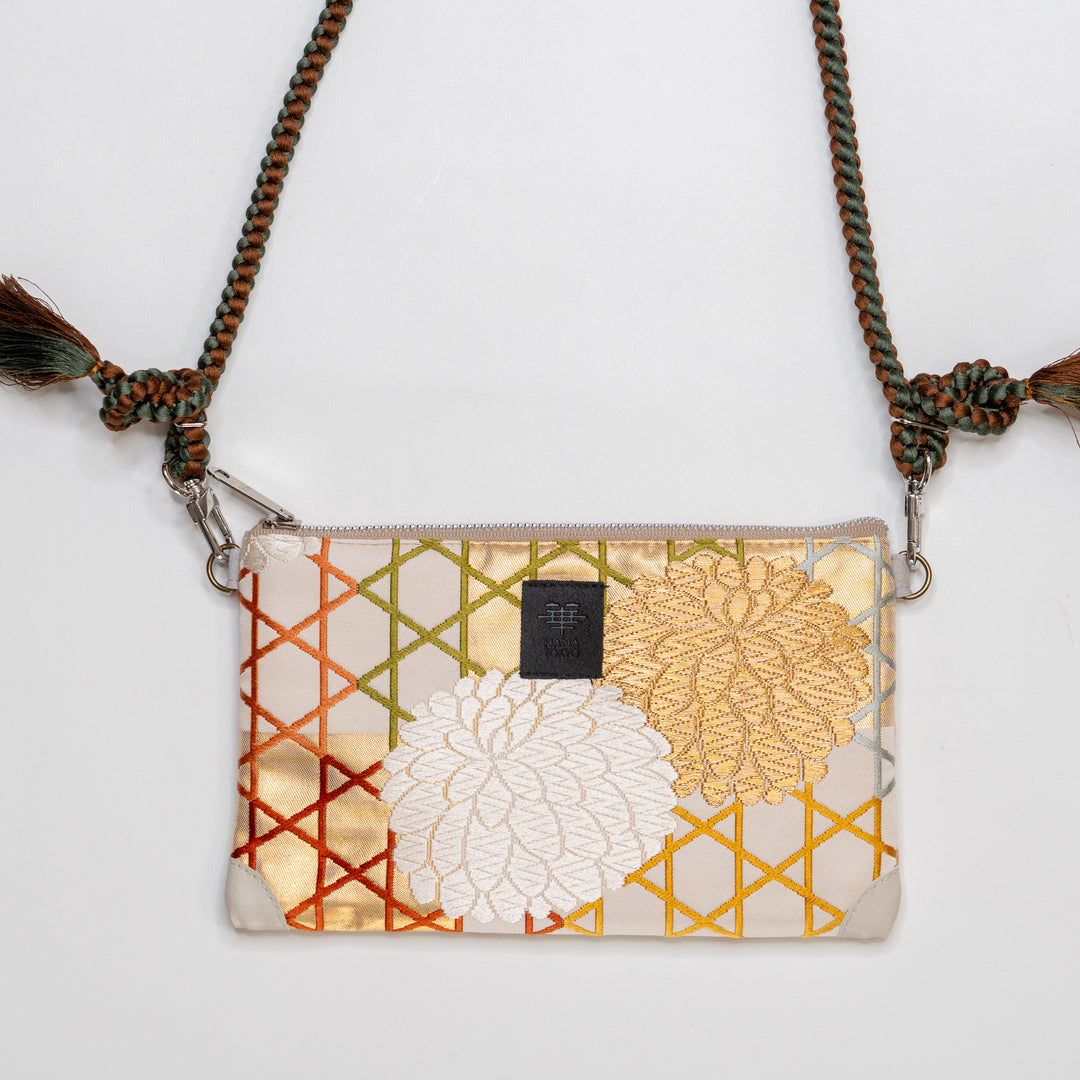 【HANA TOKYO】ポーチミディアム / 白菊