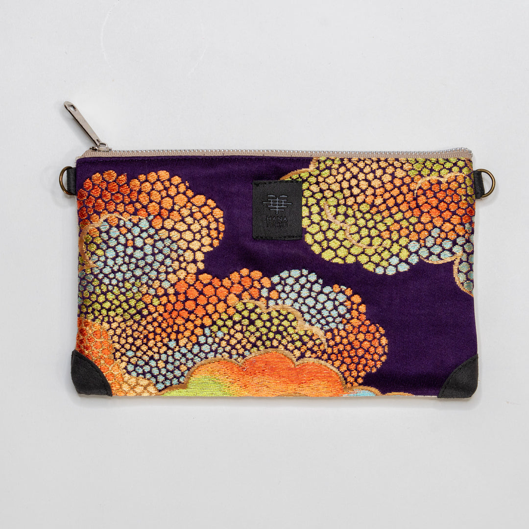 【HANA TOKYO】ポーチミディアム / 雲パープル