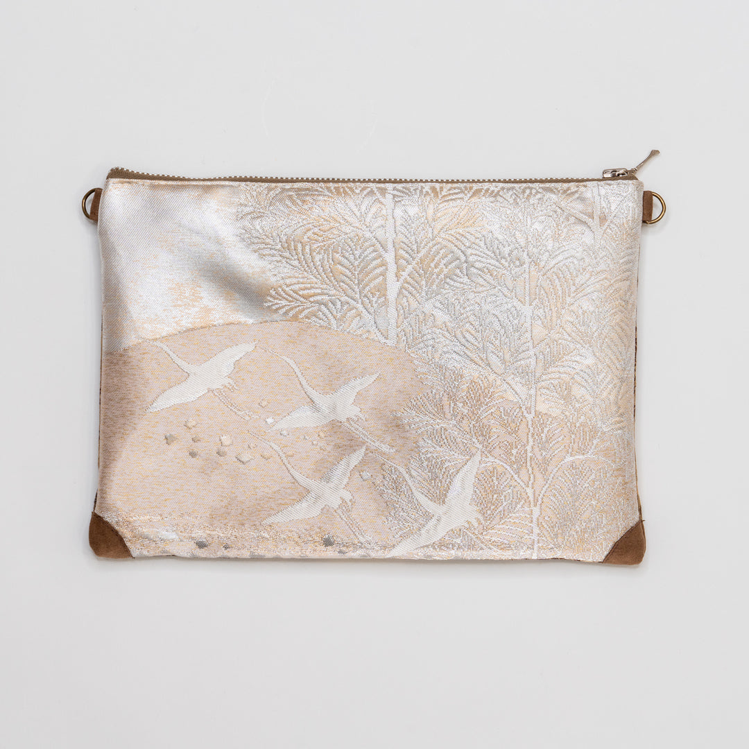 【HANA TOKYO】ポーチラージ / 花ブラウン