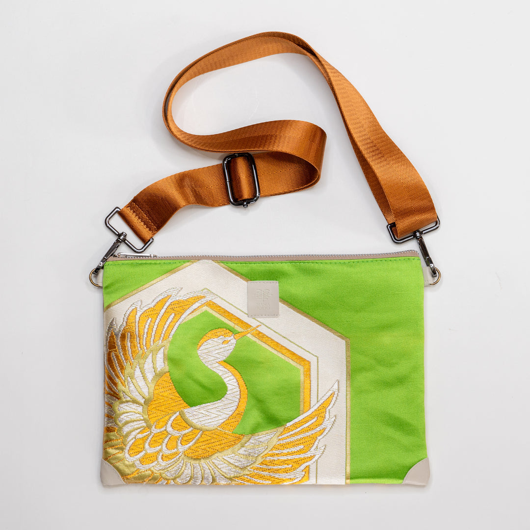 【HANA TOKYO】ポーチラージ / 鶴グリーン