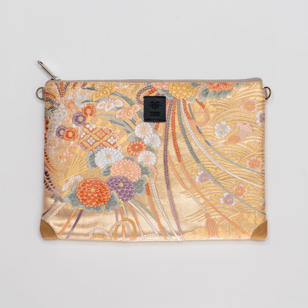 【HANA TOKYO】ポーチラージ / 花オレンジ2