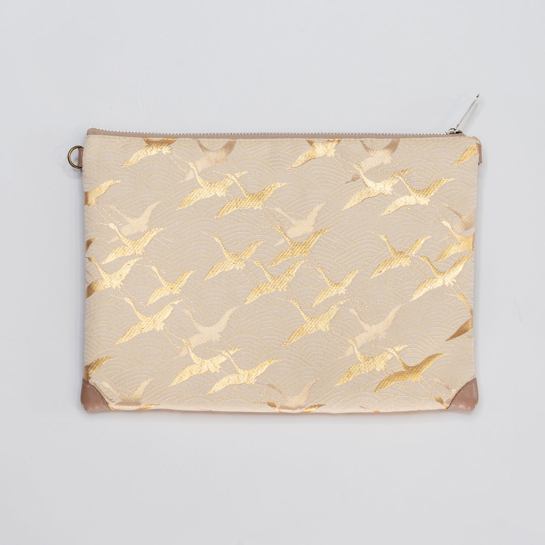 【HANA TOKYO】ポーチラージ / 鳥ブラウン