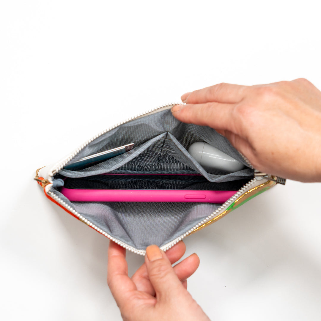 【HANA TOKYO】ポーチミディアム / 松グリーン