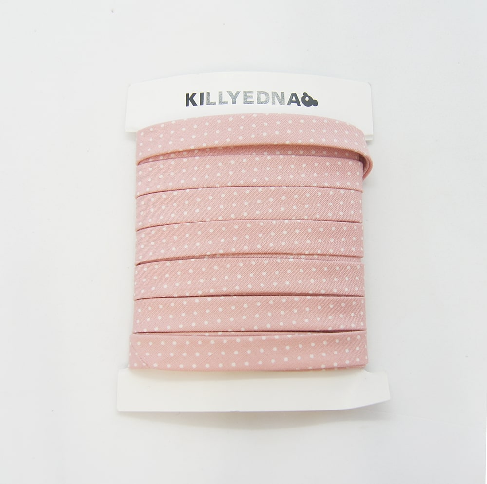 バイアステープ [Petit dot ドット] lightpink/lightblue