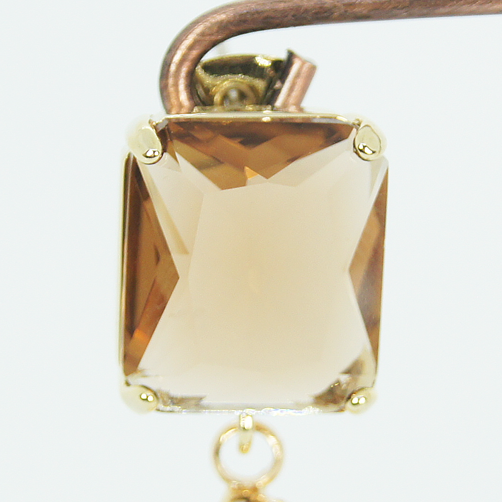 Ball eve (pierced earrings) black / brown / gray