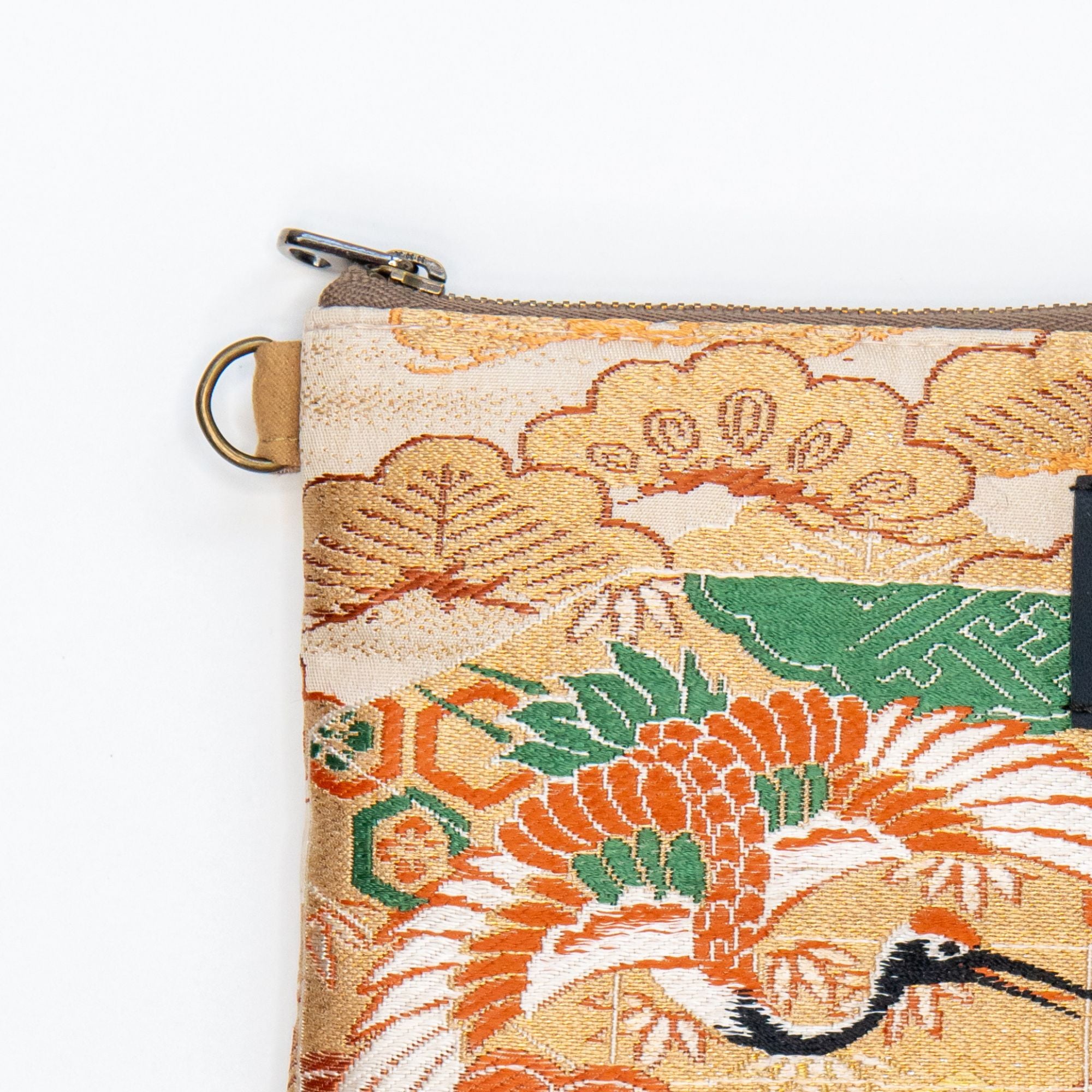 【HANA TOKYO】ポーチミディアム / 鶴と松