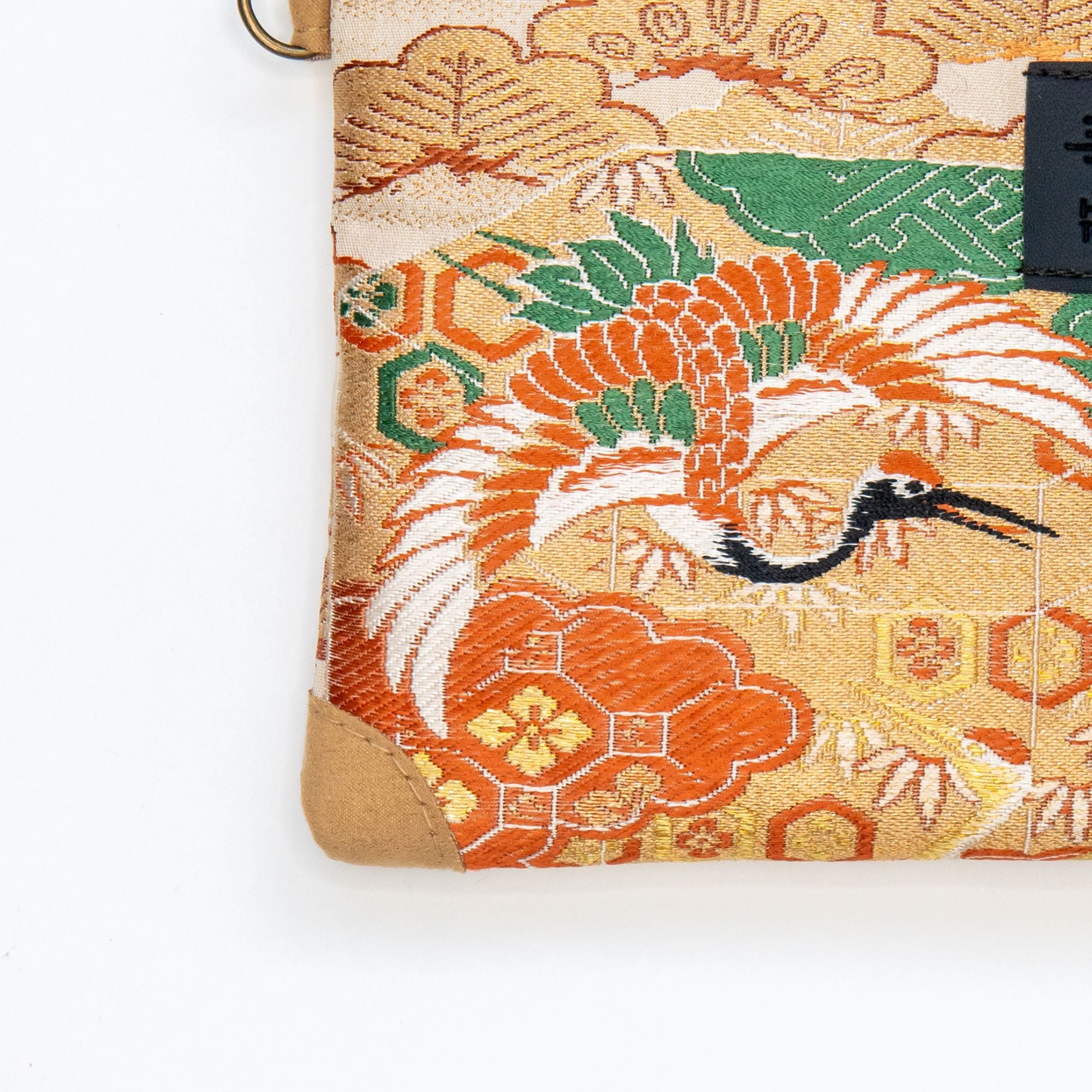 【HANA TOKYO】ポーチミディアム / 鶴と松