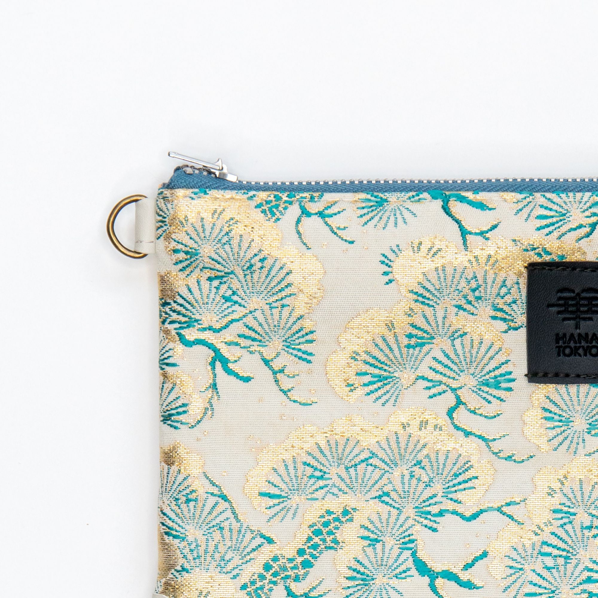 【HANA TOKYO】ポーチミディアム / 松 ライトブルー