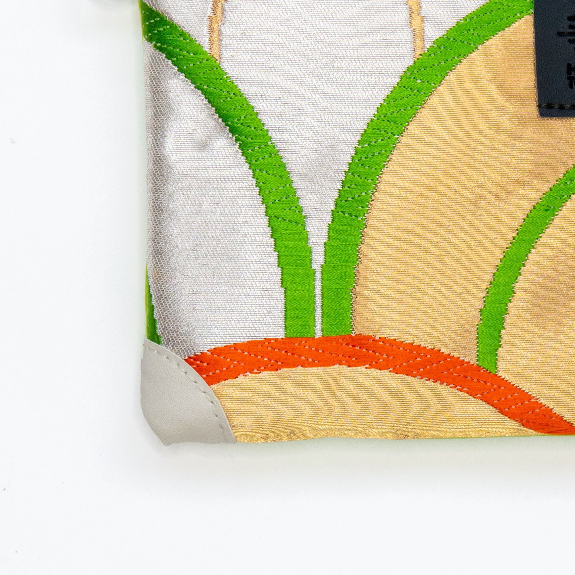 【HANA TOKYO】ポーチミディアム / 青海波 01