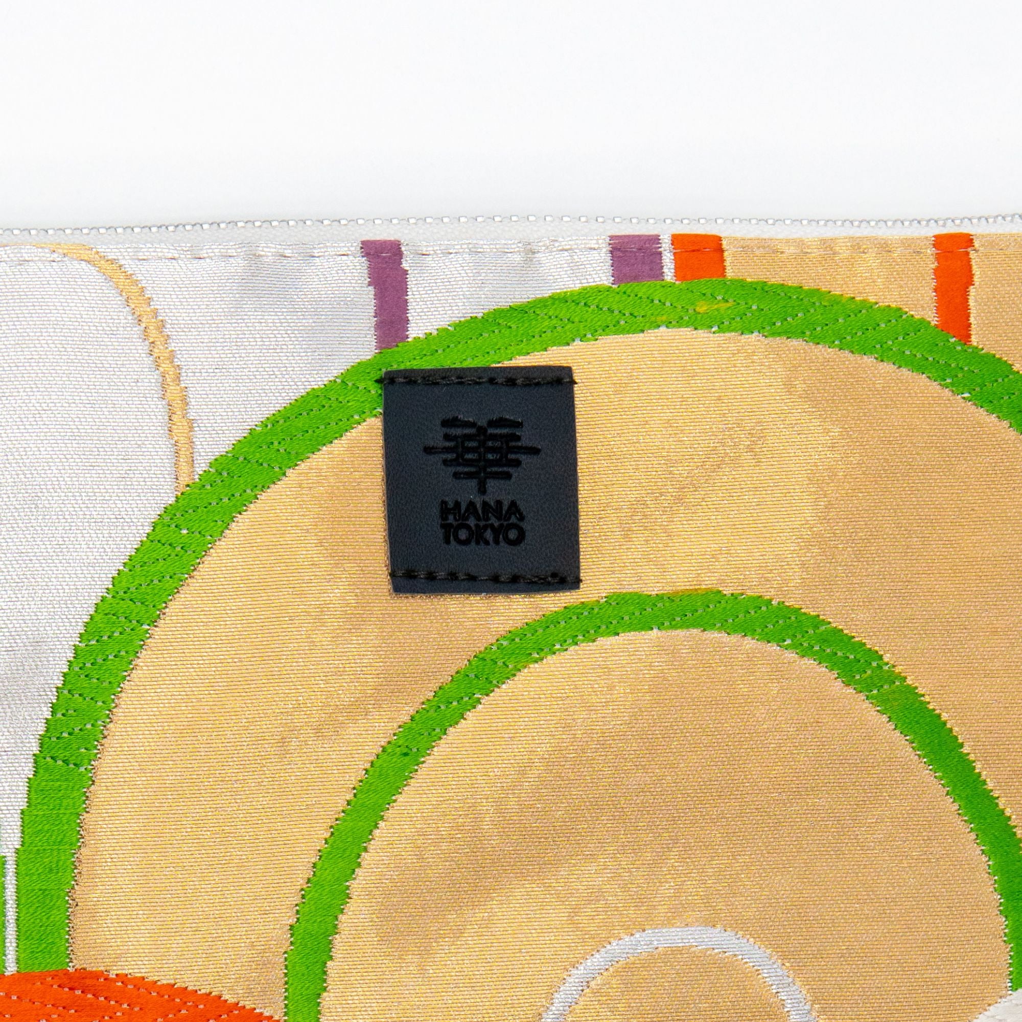 【HANA TOKYO】ポーチミディアム / 青海波 01