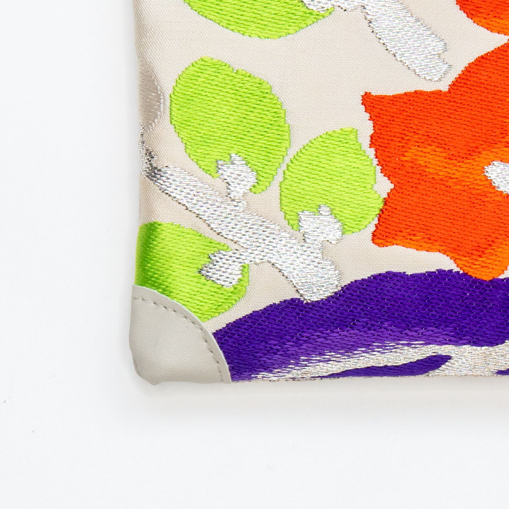 【HANA TOKYO】띠 파우치 블랙×골드・사야형