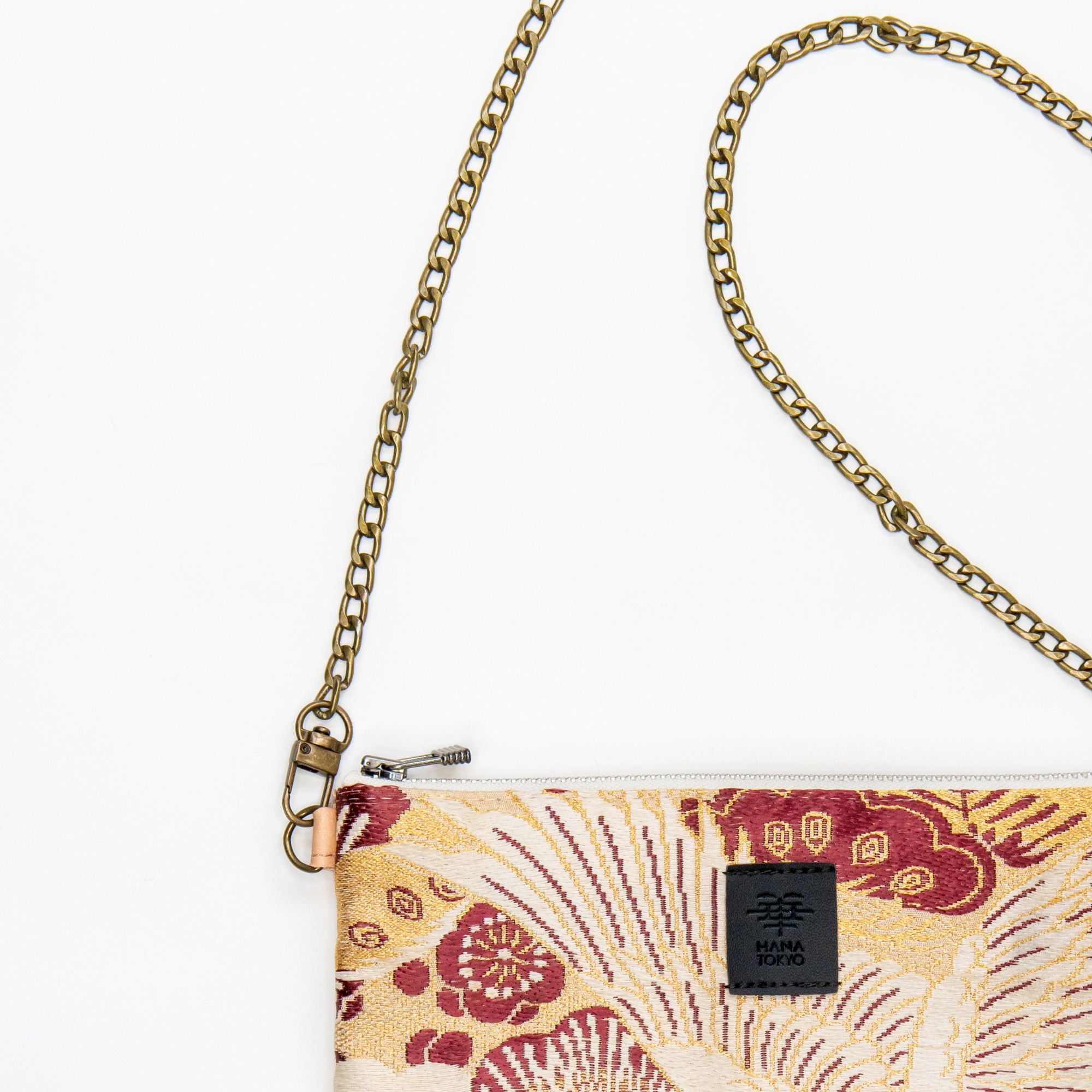 【HANA TOKYO】ポーチミディアム / 鶴 03