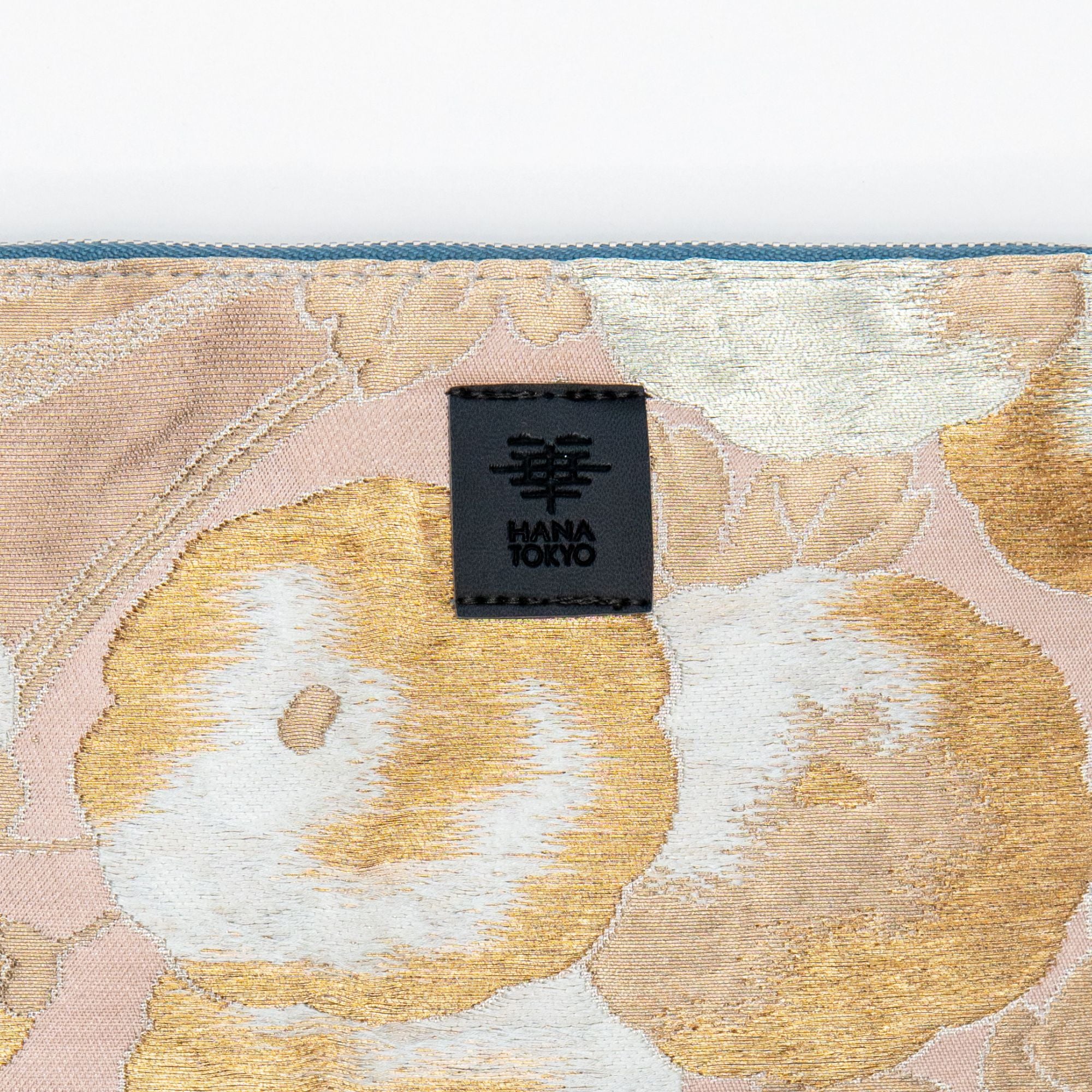 【HANA TOKYO】ポーチミディアム / 花ブルー