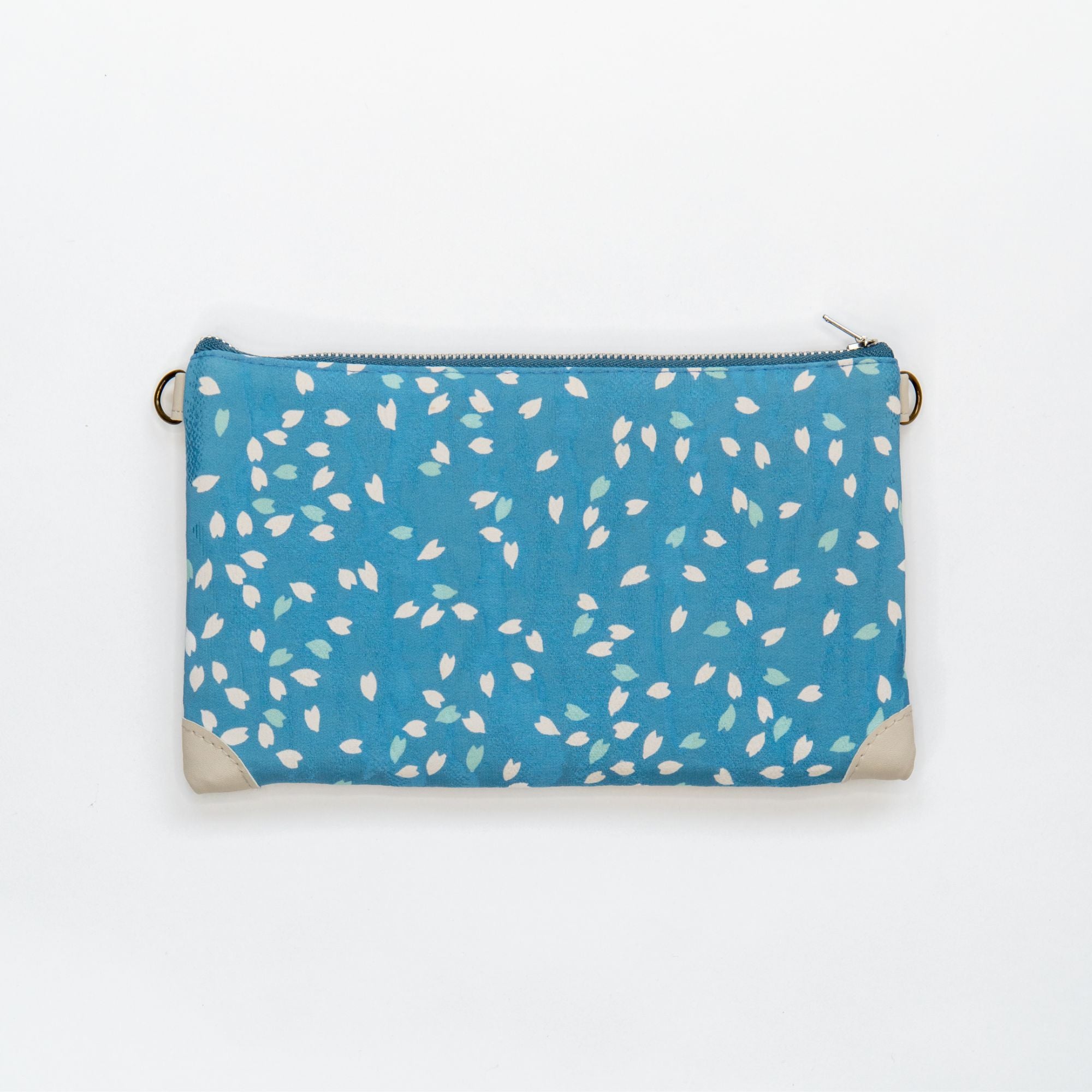 【HANA TOKYO】ポーチミディアム / 花ブルー