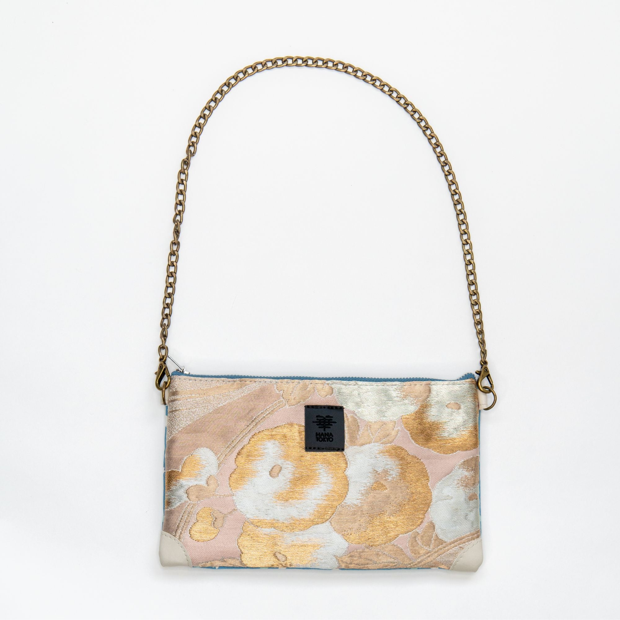 【HANA TOKYO】ポーチミディアム / 花ブルー