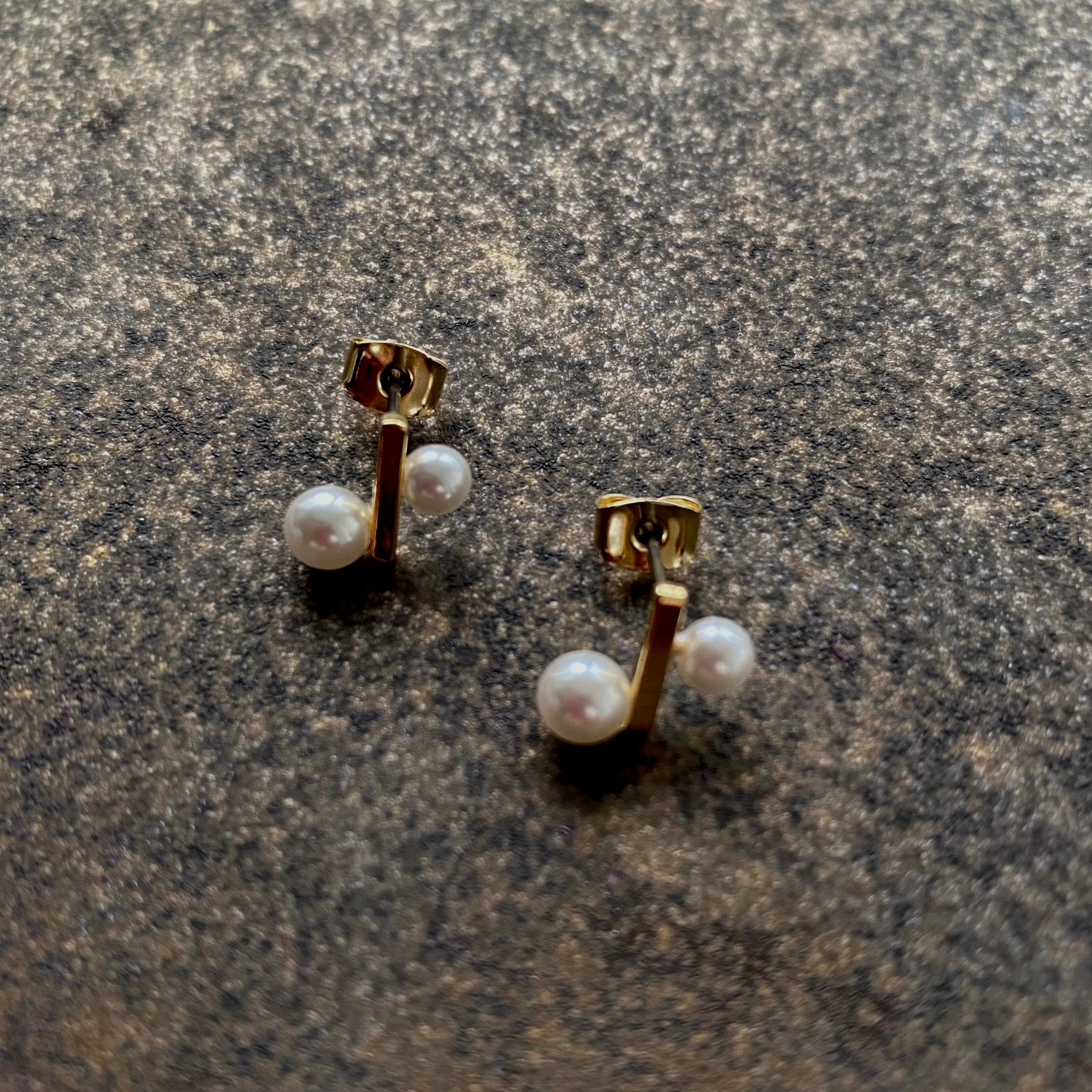 A la ka le to (pierced earrings) 3pieace