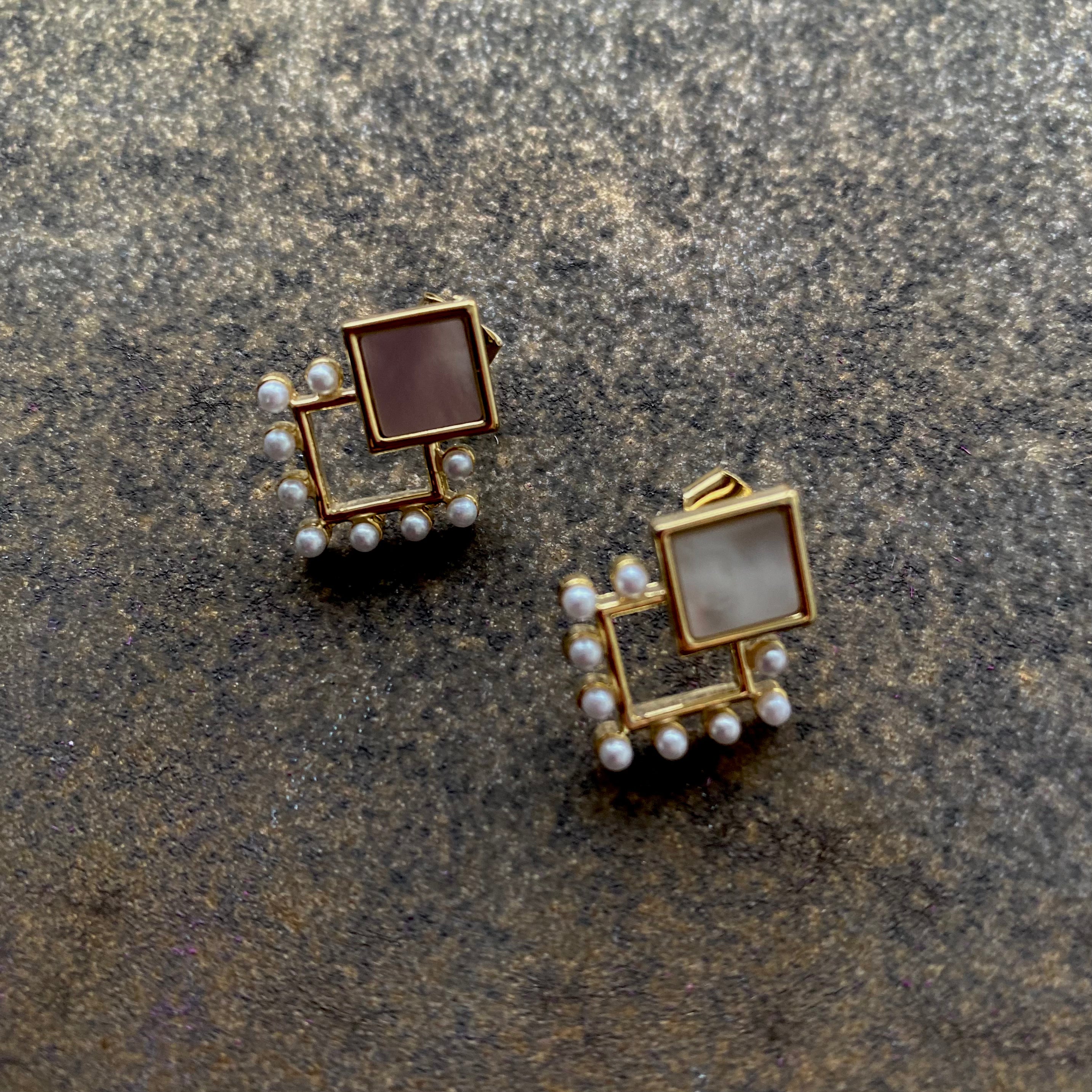 A la ka le to (pierced earrings) 3pieace