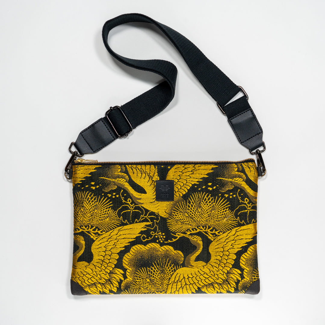 【HANA TOKYO】ポーチラージ / 鶴ゴールド