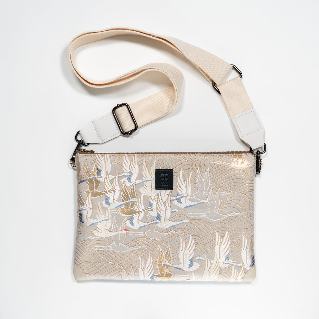 【HANA TOKYO】ポーチラージ / 鶴ホワイト