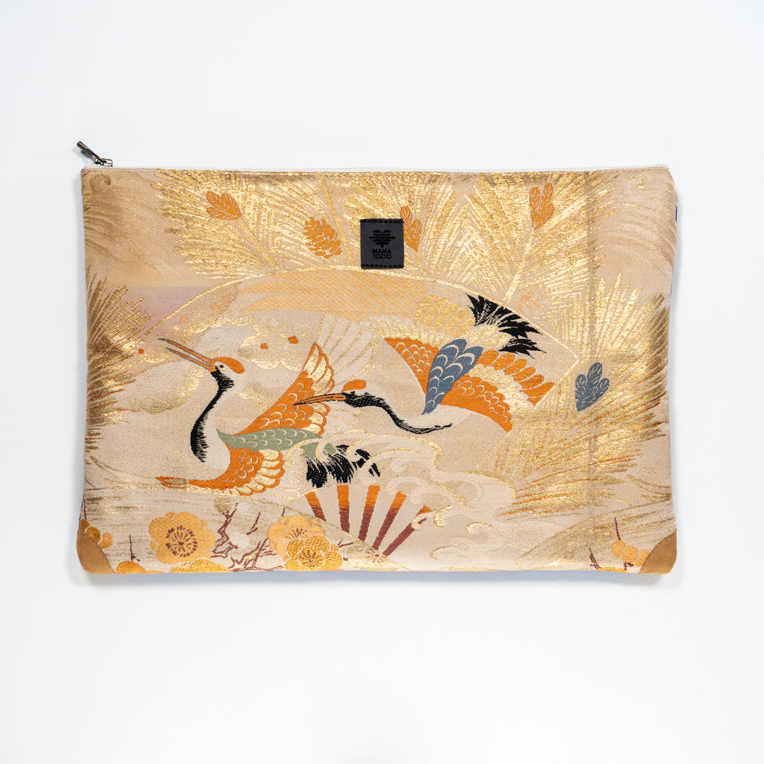 【HANA TOKYO】ポーチラージ / 鶴オレンジ