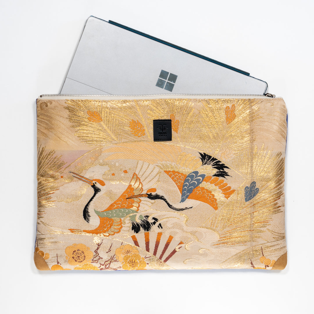 【HANA TOKYO】ポーチラージ / 鶴オレンジ