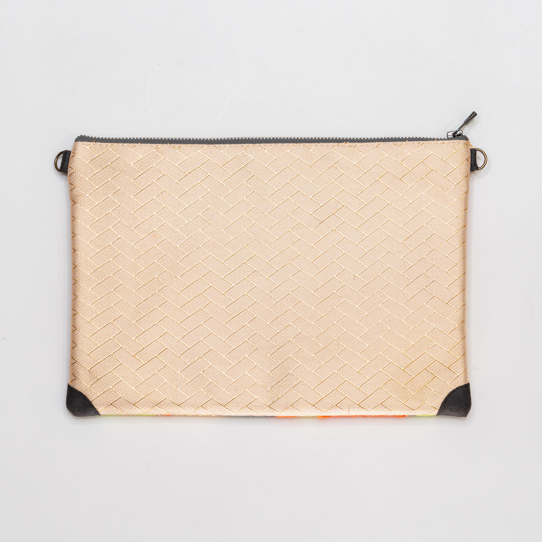 【HANA TOKYO】ポーチラージ / 花×亀甲