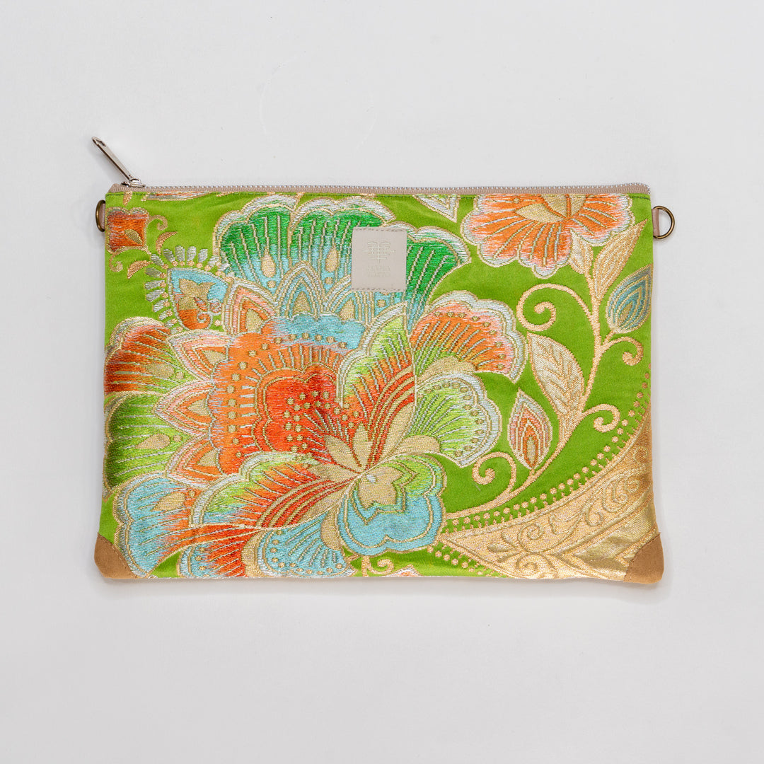 【HANA TOKYO】ポーチラージ / 花ライムグリーン