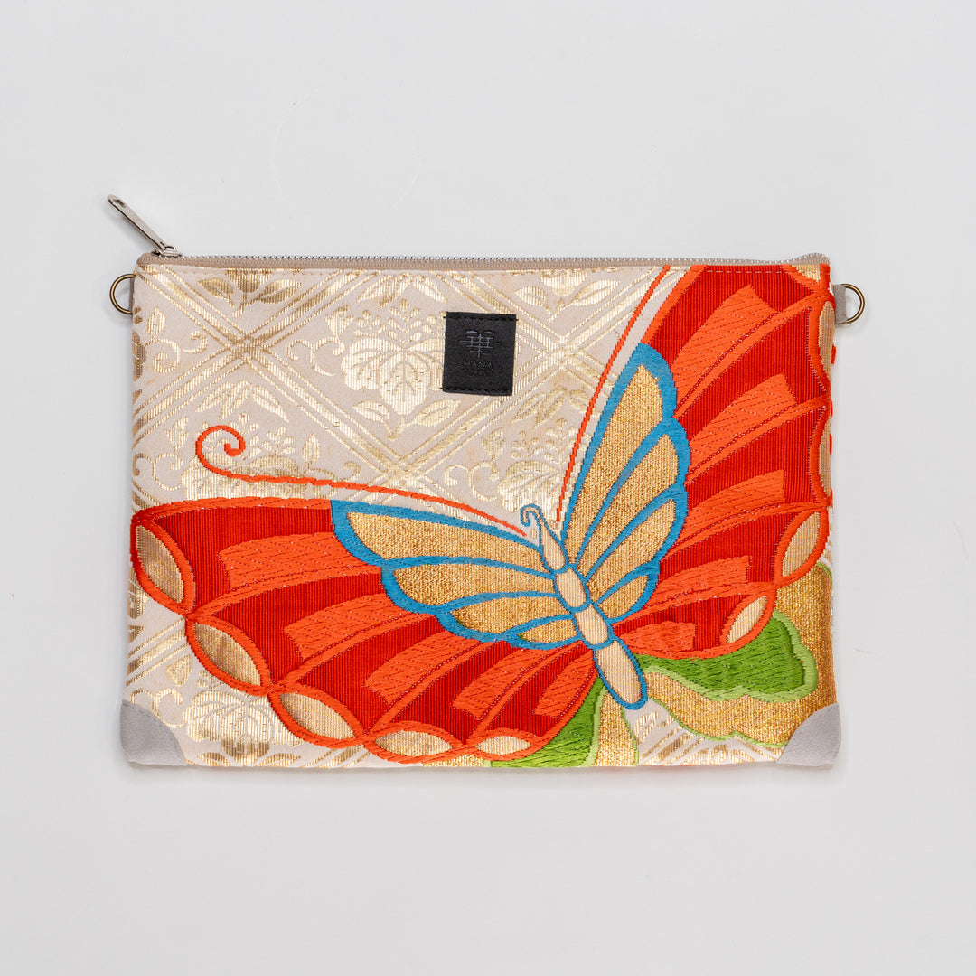 【HANA TOKYO】ポーチラージ / 蝶オレンジ