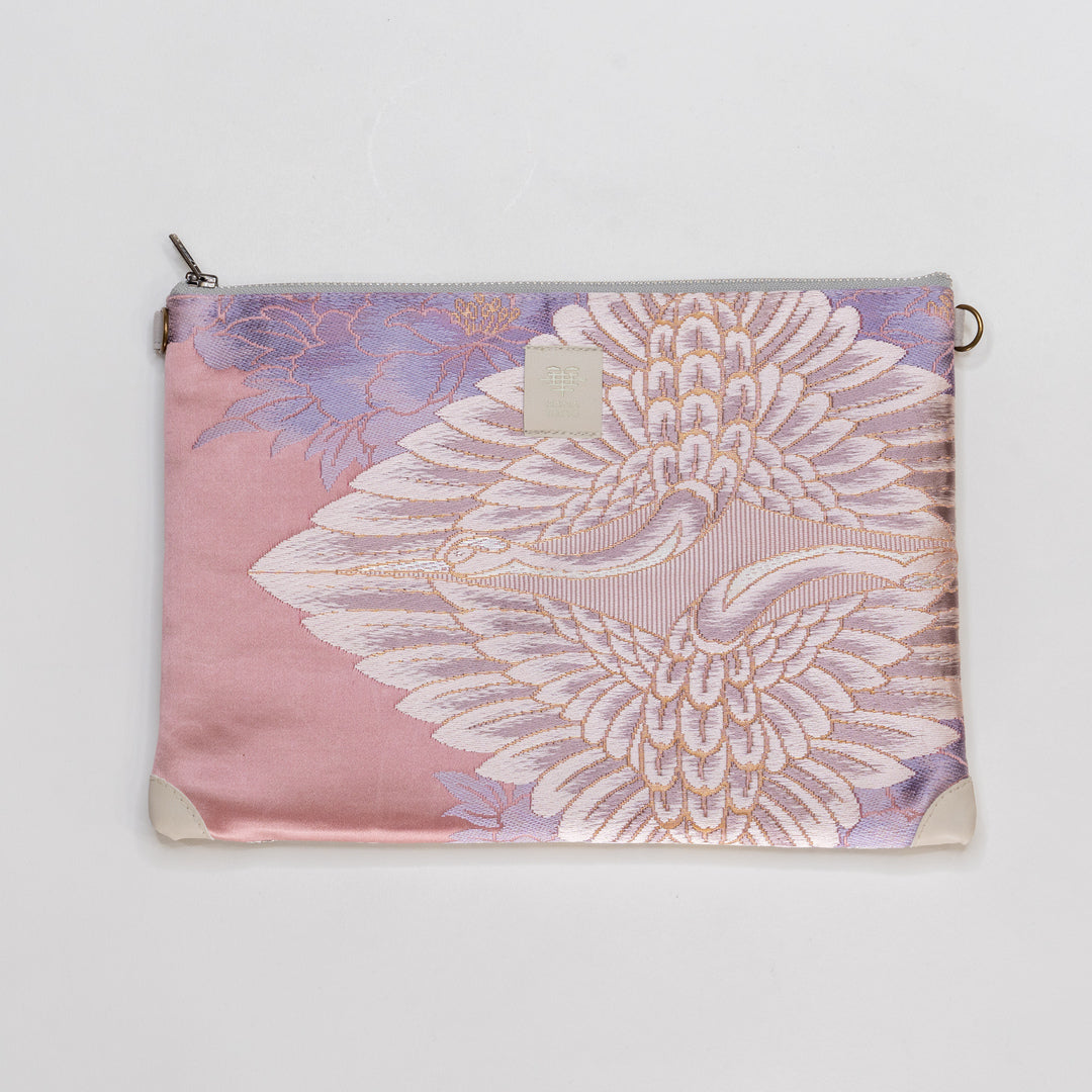 【HANA TOKYO】ポーチラージ / 鶴ピンク