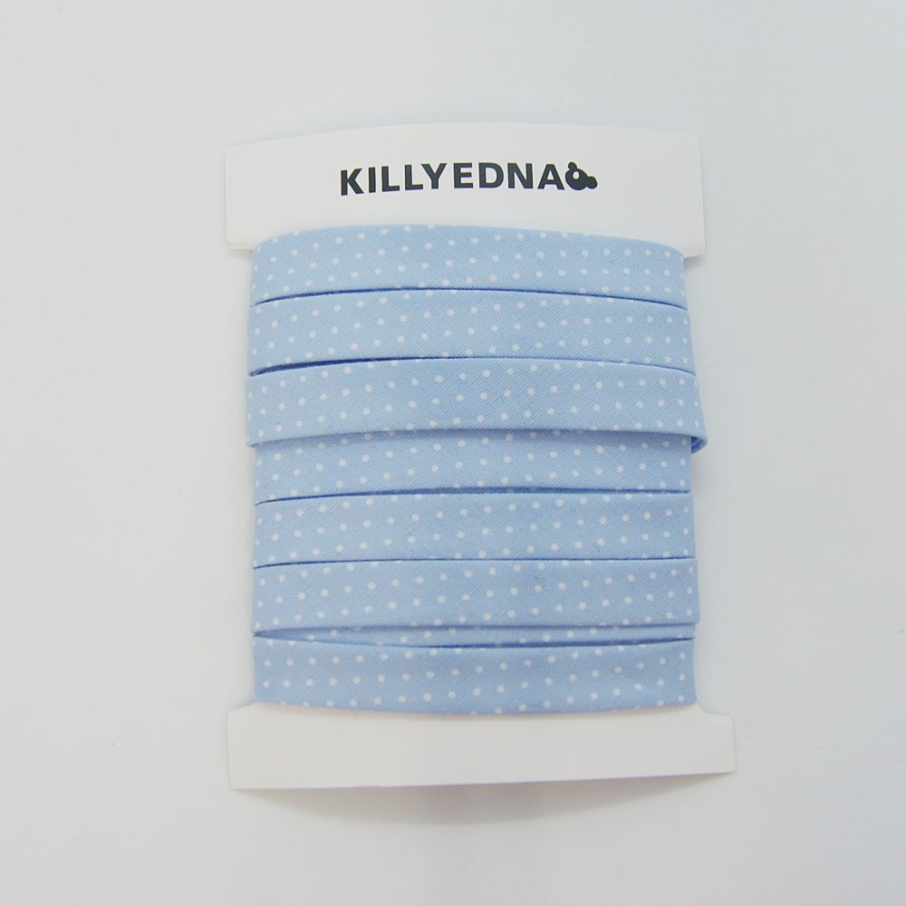 バイアステープ [Petit dot ドット] lightpink/lightblue