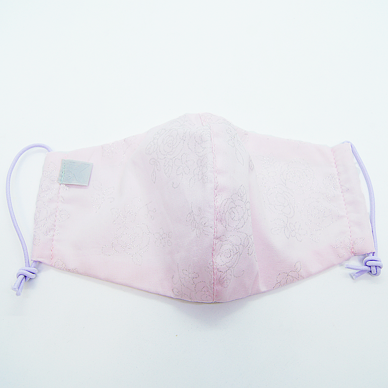 Comfortable to wear all season [Beauty mask] 3 kinds of floral patterns [Classic rose / Sweet pea / Pink rose]