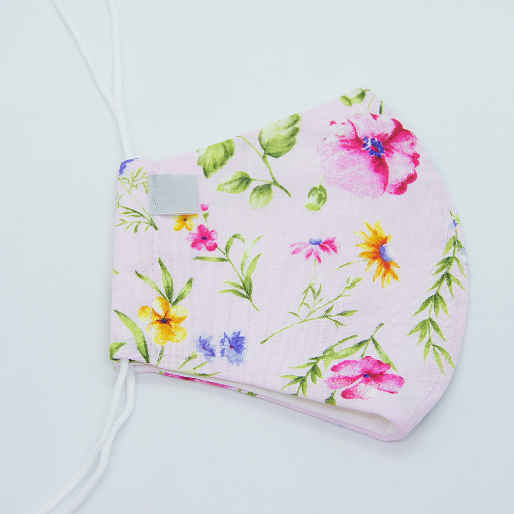 Comfortable to wear all season [Beauty mask] 3 kinds of spring flower patterns [Forget-me-not / Anemone / Crocus]