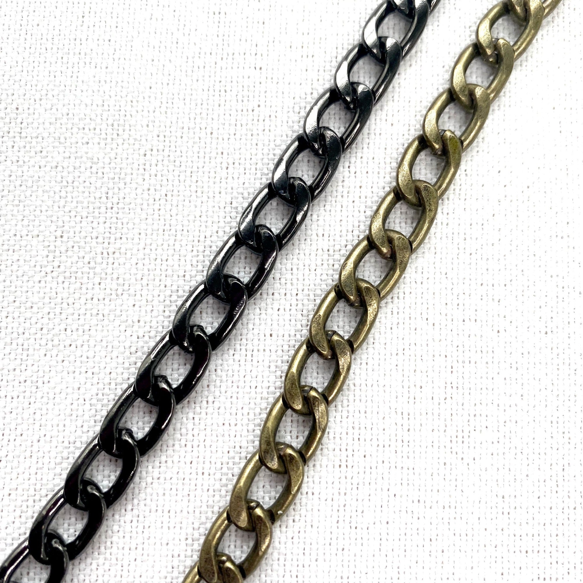HANA TOKYO】チェーンストラップ 120cm/110cm/60cm ブラック/ブロンズ